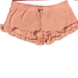 Girly pajama shorts